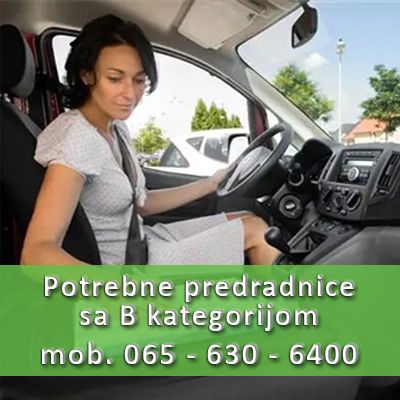 Potrebne predradnice sa B kategorijom 50-70.000 - Transport Skladištenje Logistika Tražim Nudim Posao Oglasi Beograd