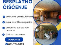 Besplatno čišćenje podruma, garaža, tavana stanova :: Ostale Usluge Oglasi Beograd