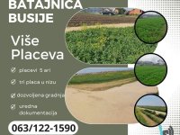 Batajnica, Busije, Male međe, plac 5 ari :: Prodaja Plac Zemljište Njiva Oglasi Beograd