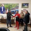 Predsednik Gradske opštine Zvezdara Mihailo Dosković ugostio je članove DŽudo kluba ,,Trudbenik Kortega“, višestruke osvajače medalja na evropskim i svetskim takmičenjima.