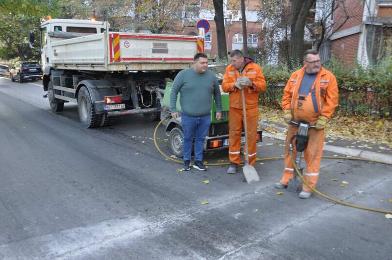 Za veću bezbednost u saobraćaju u ulici Borivoja Stevanovića na Zvezdara